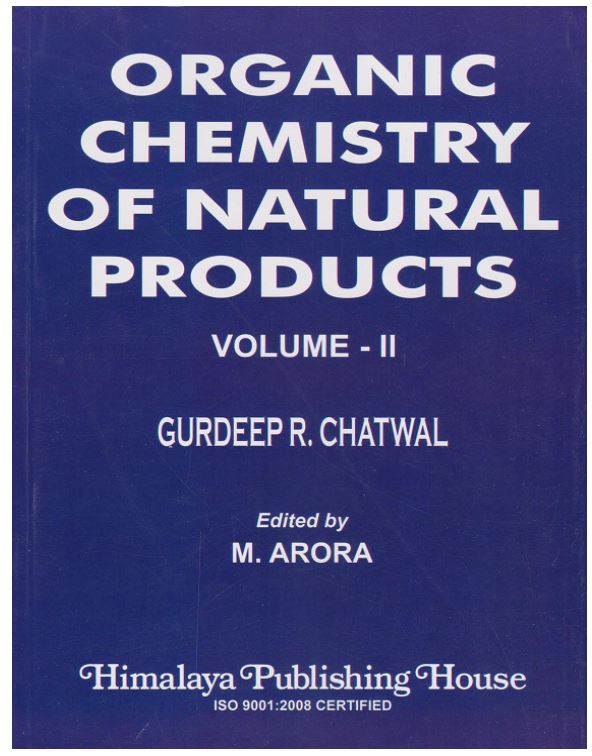 Organic Chemistry of Natural Products Volume - II